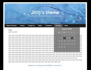 Jillij WordPress theme by Jillij