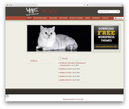 Maparaan WordPress website theme - wacc-cats.org Maparaan WordPress website theme - wacc-cats.org