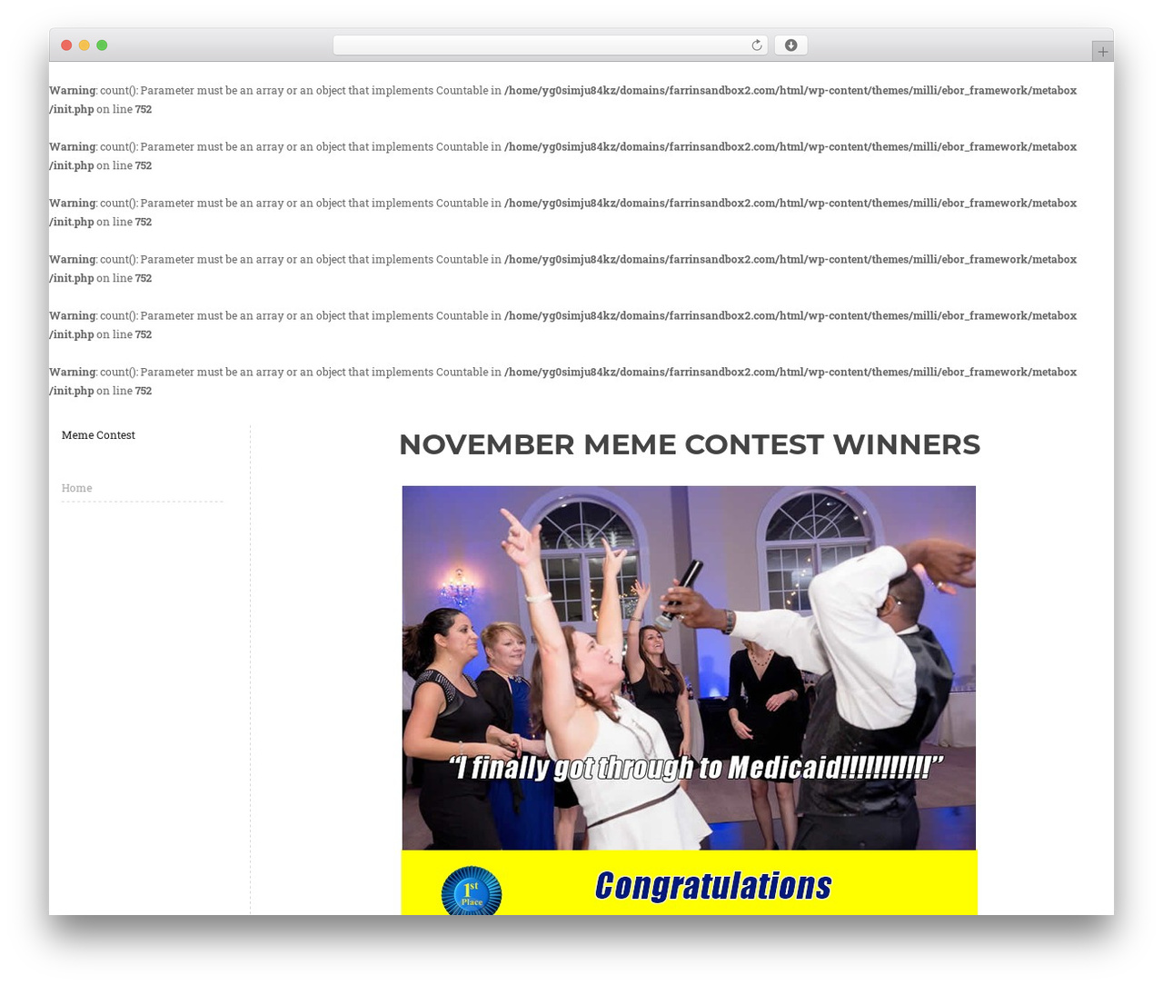 Milli WordPress theme - farrinsandbox2.com Milli WordPress theme - farrinsandbox2.com