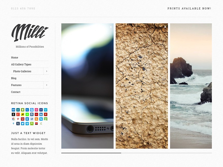 Milli WordPress theme image Milli WordPress theme image