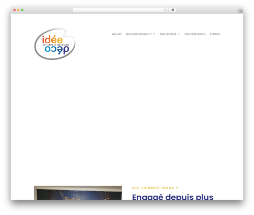 Multiweb top WordPress theme - ideedeco-peintre.fr