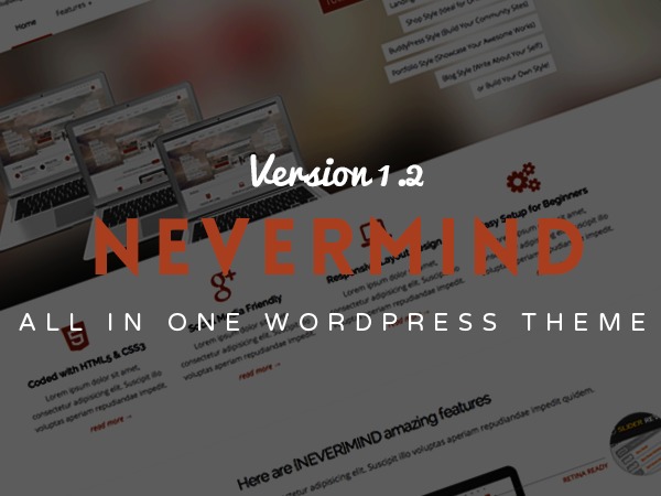 nevermind theme WordPress nevermind theme WordPress