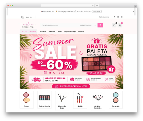 pinkmart top WordPress theme - superlook-official.com