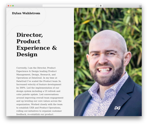 Sixten WordPress theme - dylanwahlstrom.design Sixten WordPress theme - dylanwahlstrom.design
