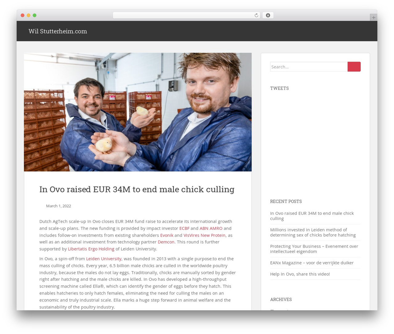 Sparkling WordPress theme - wilstutterheim.com Sparkling WordPress theme - wilstutterheim.com