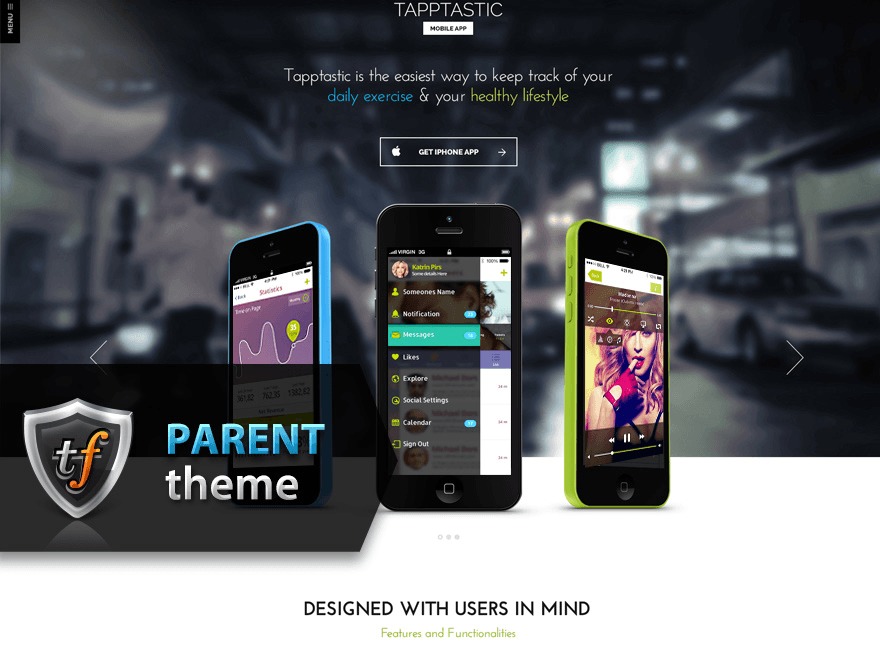 Tapptastic Parent theme WordPress Tapptastic Parent theme WordPress