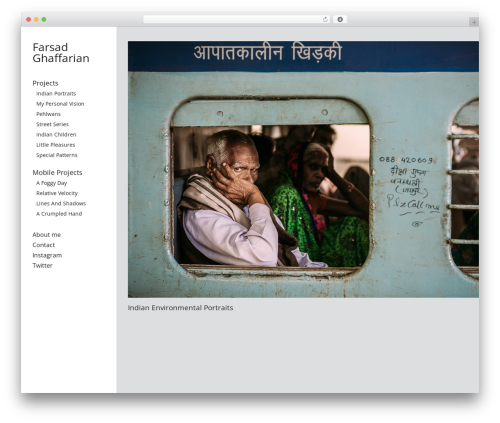 Theme WordPress Expositio - farsad.me