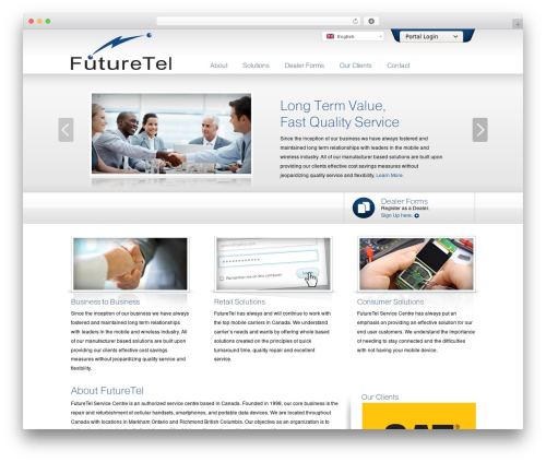 Theme Name WordPress theme - futuretel.ca