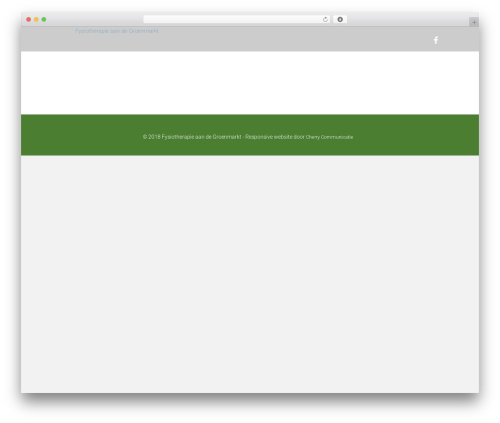 Theme WordPress Ample Pro - fysioaandegroenmarkt.nl
