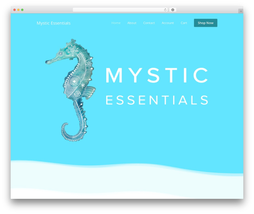 Theme WordPress Genesis - mystic-essentials.com