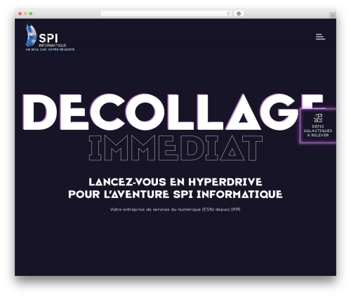 Theme WordPress Theme SPI - www.spi-informatique.fr