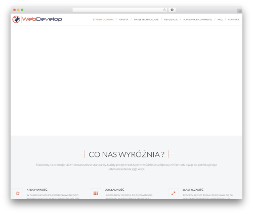 Theme WordPress Web Develop - webdevelop.pl