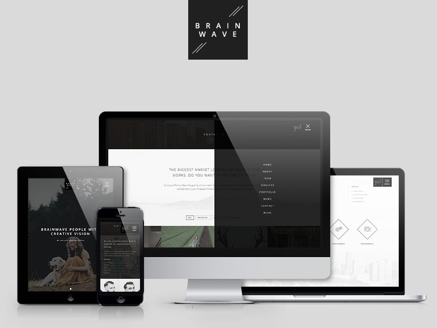 WordPress theme BrainWave WordPress theme BrainWave