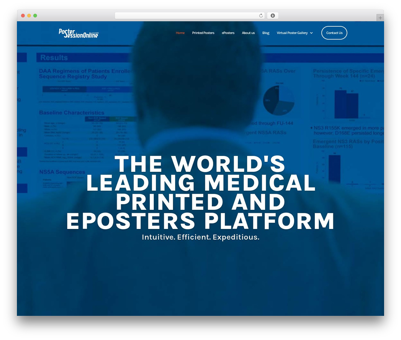 WordPress theme Divi - postersessiononline.com