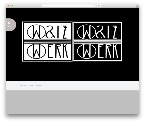 WordPress theme Harmony - walzwerk-sound.com