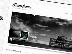 WP theme Transforms Wordpress by Fahim Saqib