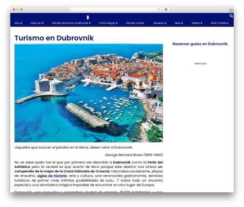 ABN Framework WordPress theme - turismodubrovnik.com