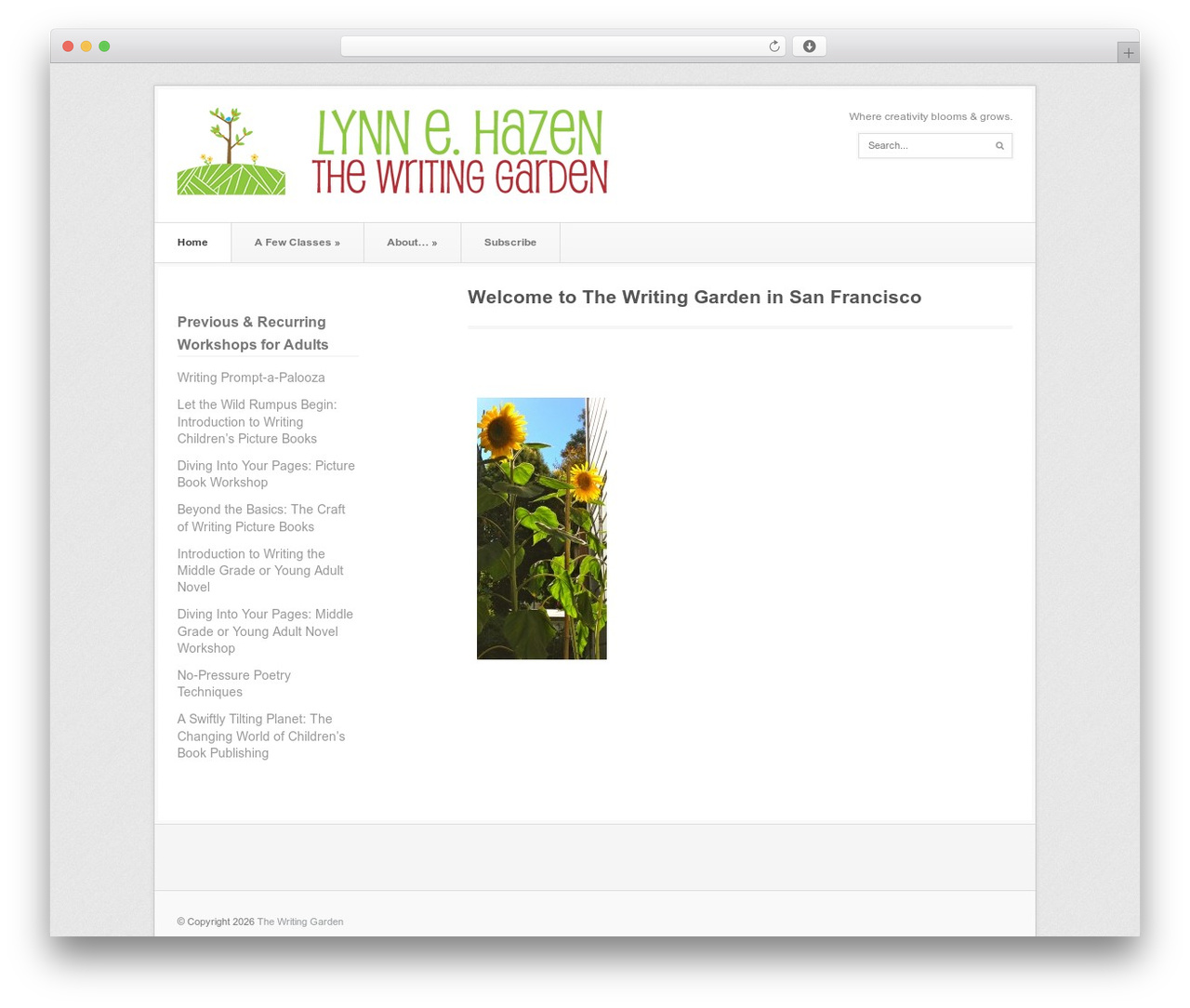 Beta premium WordPress theme - thewritinggarden.com Beta premium WordPress theme - thewritinggarden.com