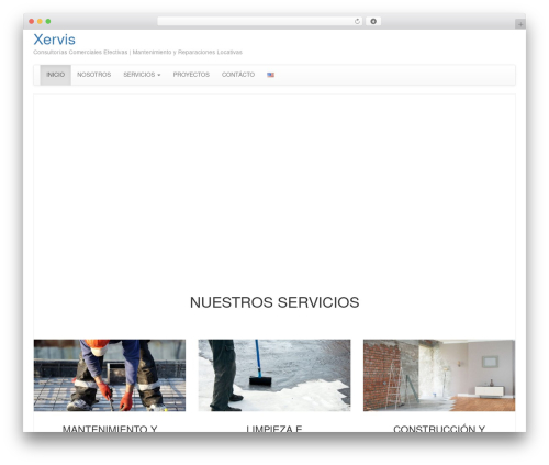 Bootstrap Basic WordPress theme - xervis.co Bootstrap Basic WordPress theme - xervis.co