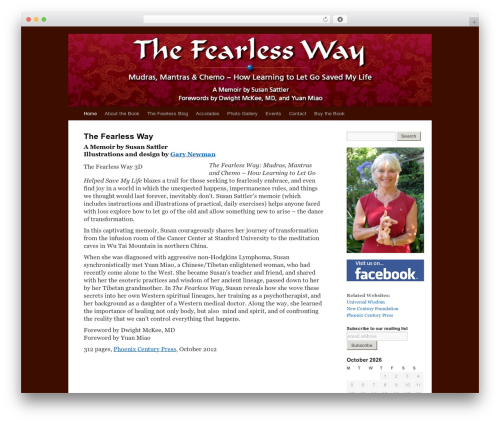 Fearless best WordPress theme - thefearlesswaybook.com