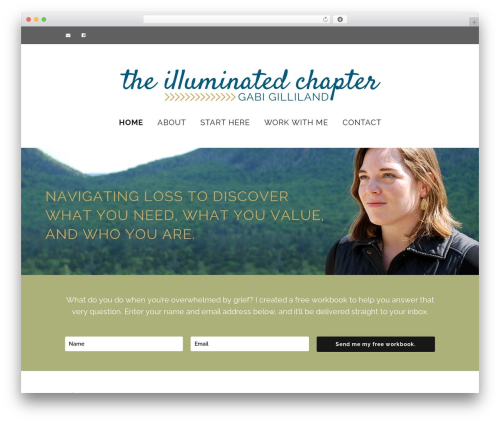 Make WordPress theme - theilluminatedchapter.com