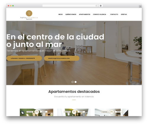 Node best WordPress theme - totalvalencia.com