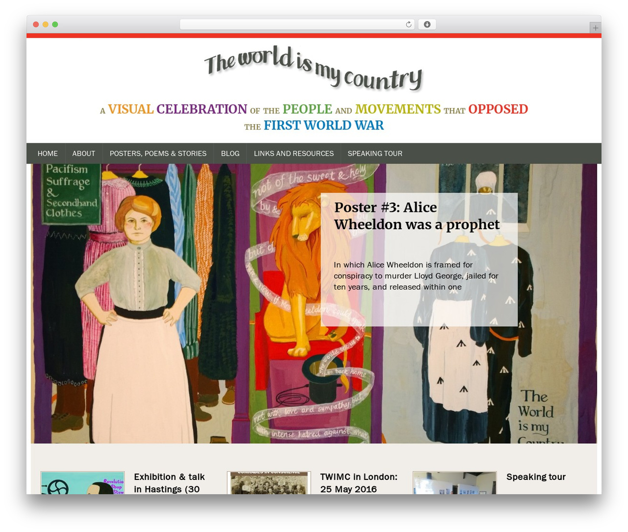 Responsive WP theme - theworldismycountry.info