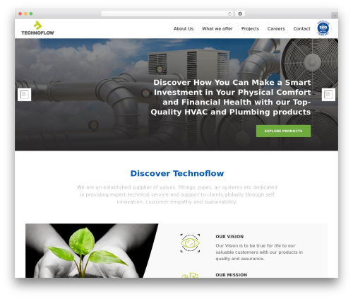 Technoflow theme WordPress - technoflow.com