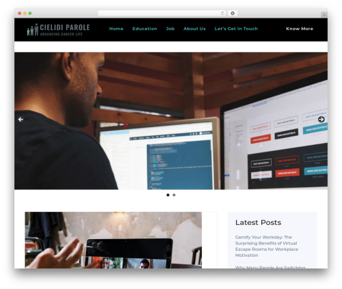 Teczilla free website theme - cielidiparole.com