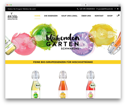 Theme WordPress Rigel - 89sued.de