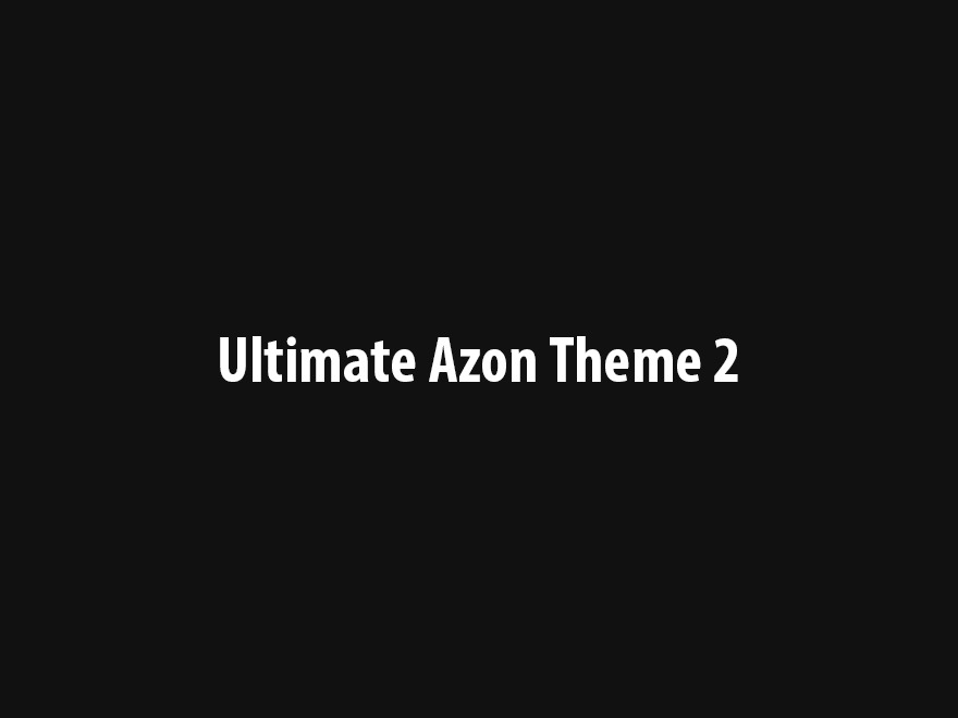 Ultimate Azon Theme 2 WordPress theme by Dave Nicosia