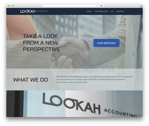 WordPress theme Divi - lookahaccounting.com