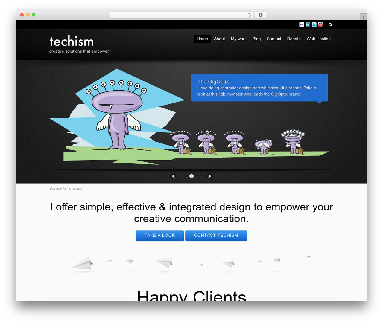 WordPress theme Flare WordPress Theme - techism.com