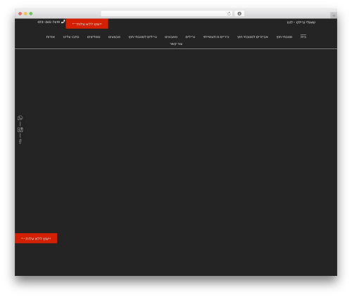 A11y WordPress plugin - gazz.co.il
