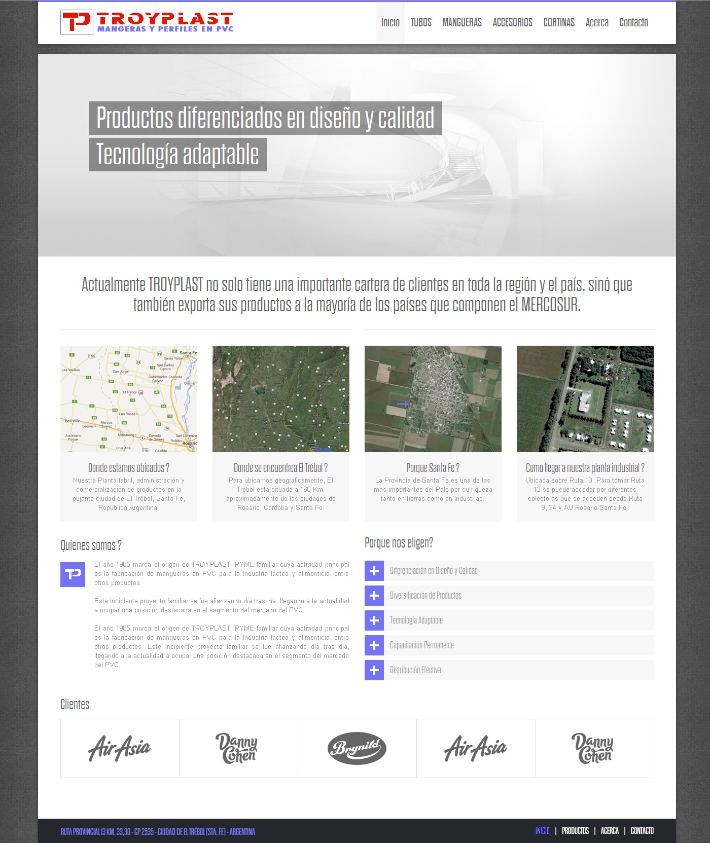 WordPress theme Troyplast WordPress theme Troyplast