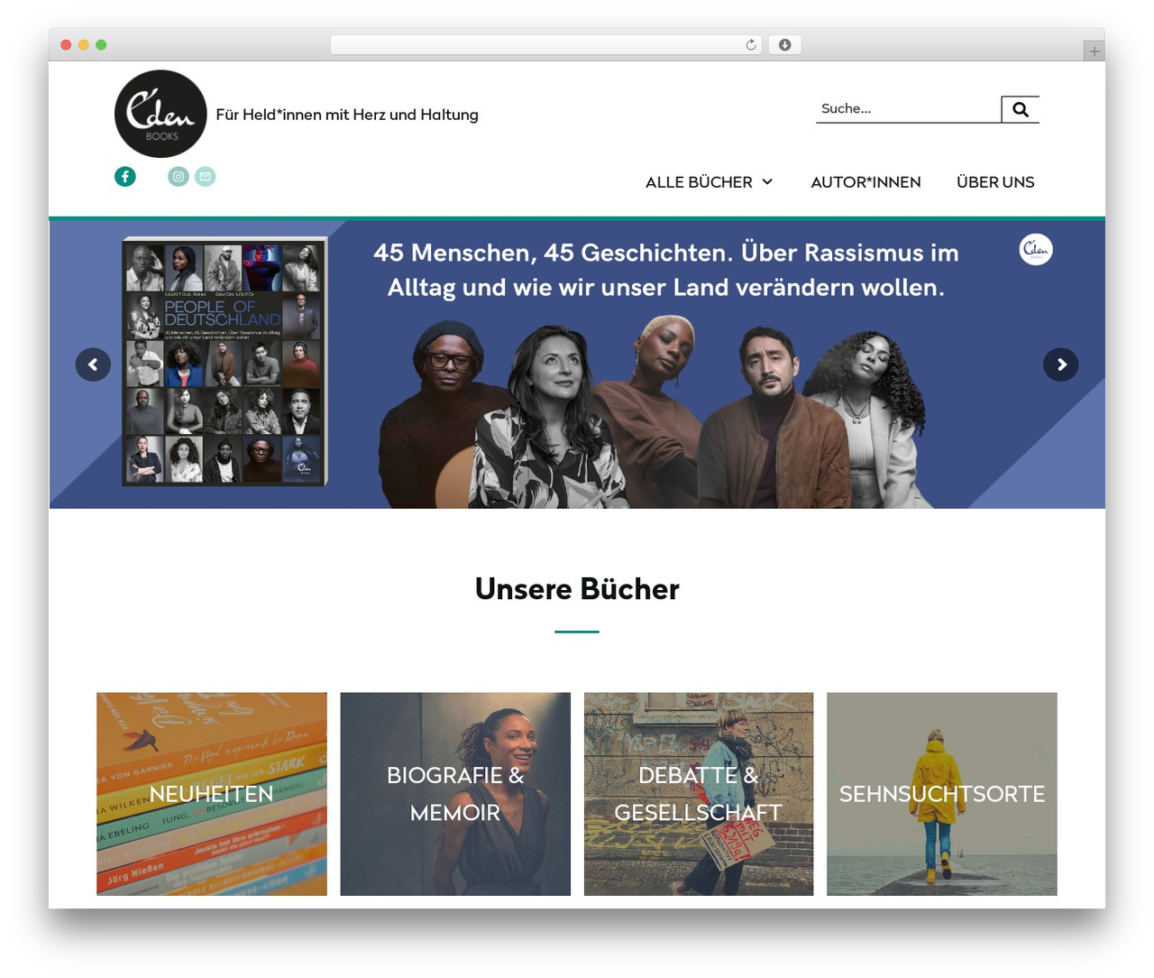 WP theme Thrive Theme Builder - edenbooks.de