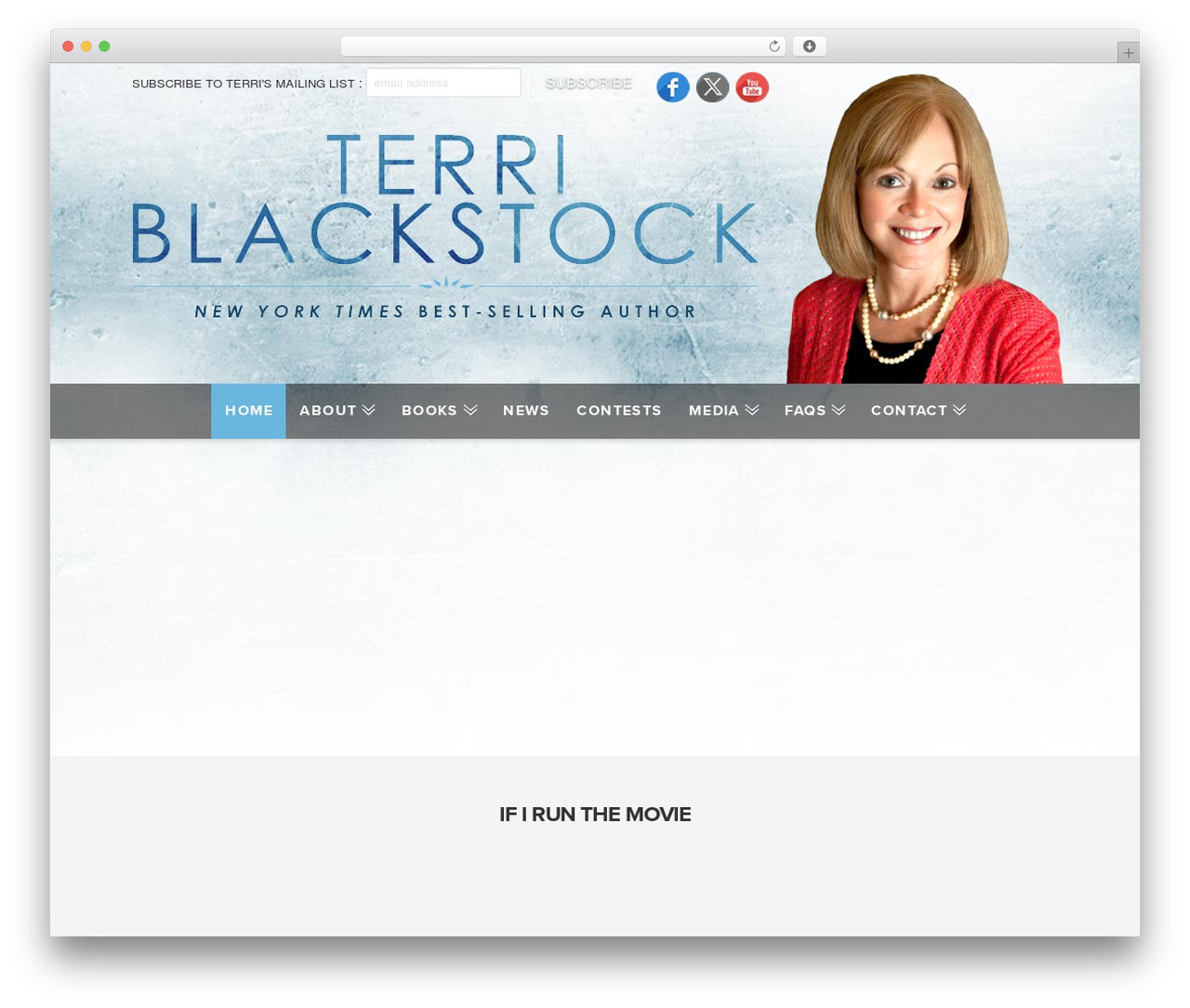 X WordPress theme - terriblackstock.com