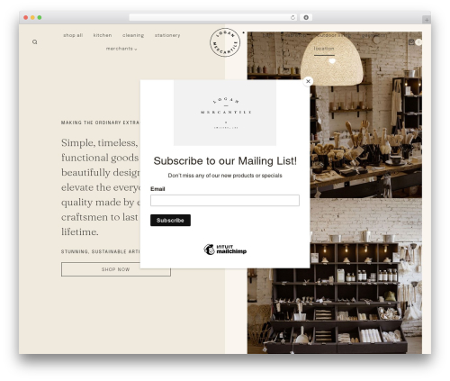 Bloom WordPress theme - loganmercantile.com Bloom WordPress theme - loganmercantile.com