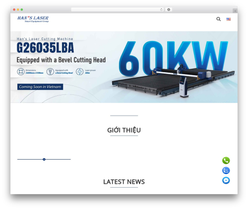 DEV ZEKVN WordPress theme - hanslaser.vn