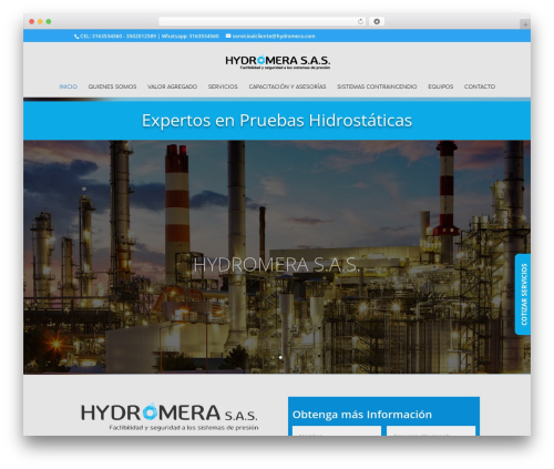 Divi WordPress theme - hydromera.com