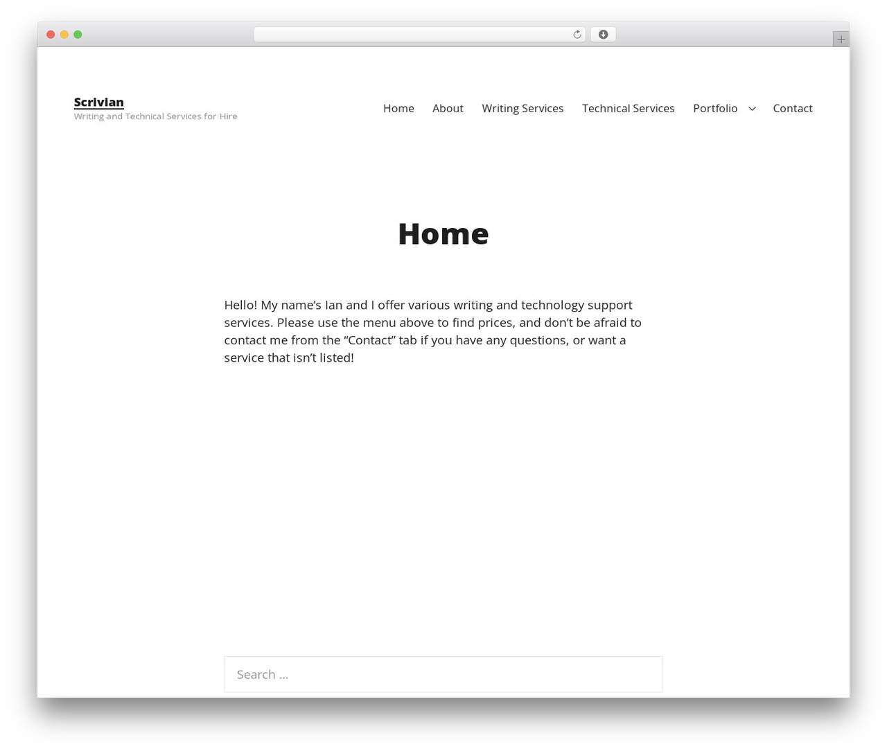 Integer theme WordPress - scrivian.com Integer theme WordPress - scrivian.com