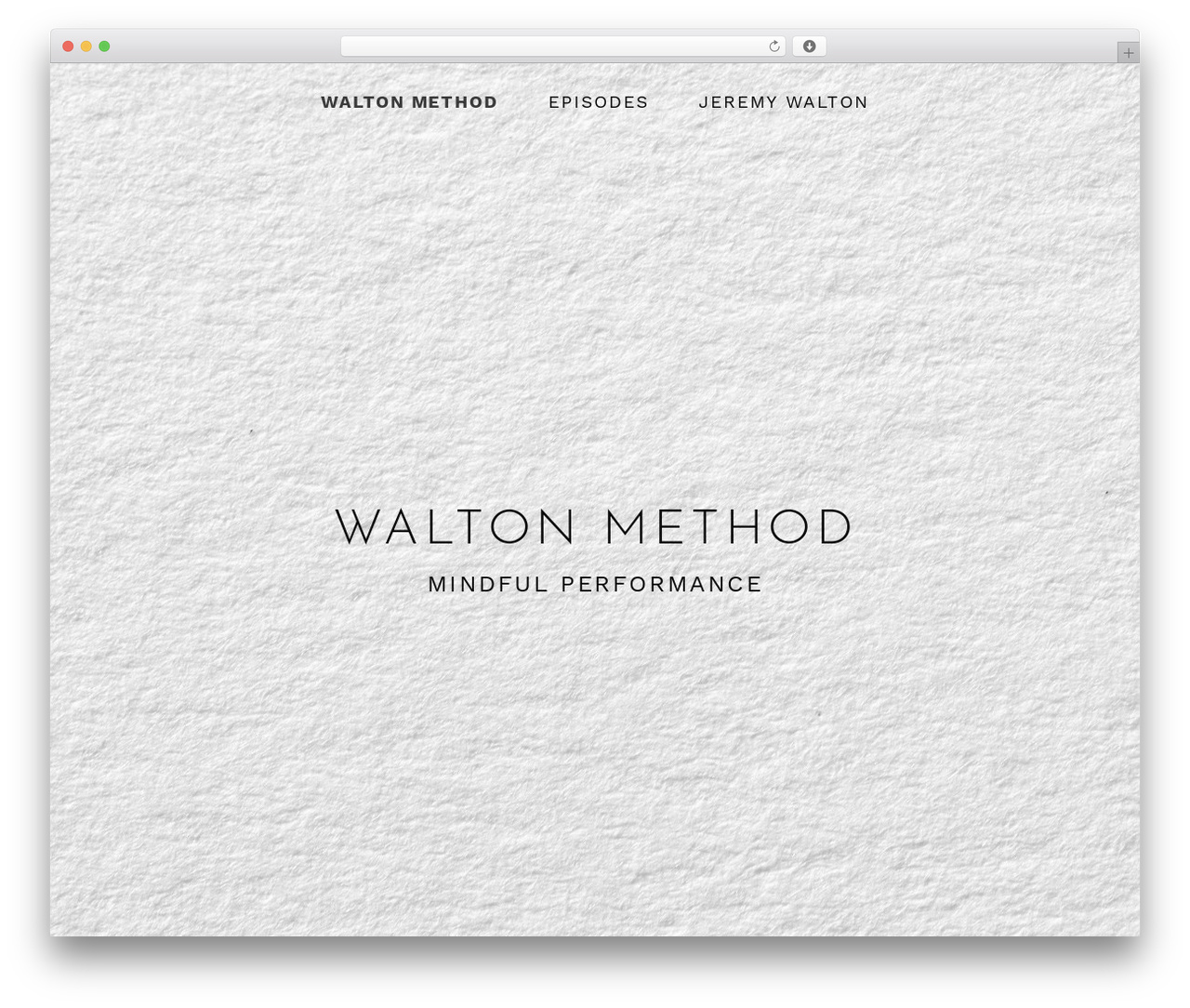 Obsidian WordPress theme - waltonmethod.com Obsidian WordPress theme - waltonmethod.com