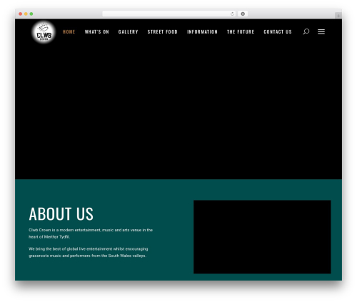 Offbeat WordPress theme - clwbcrownmerthyr.com