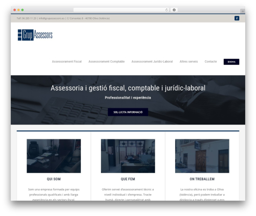 Theme WordPress Avada - grupassessors.es