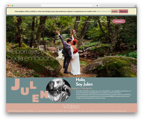 Protección de Datos RGPD (click-datos-lopd) free WordPress plugin - julenreportajesdeboda.es