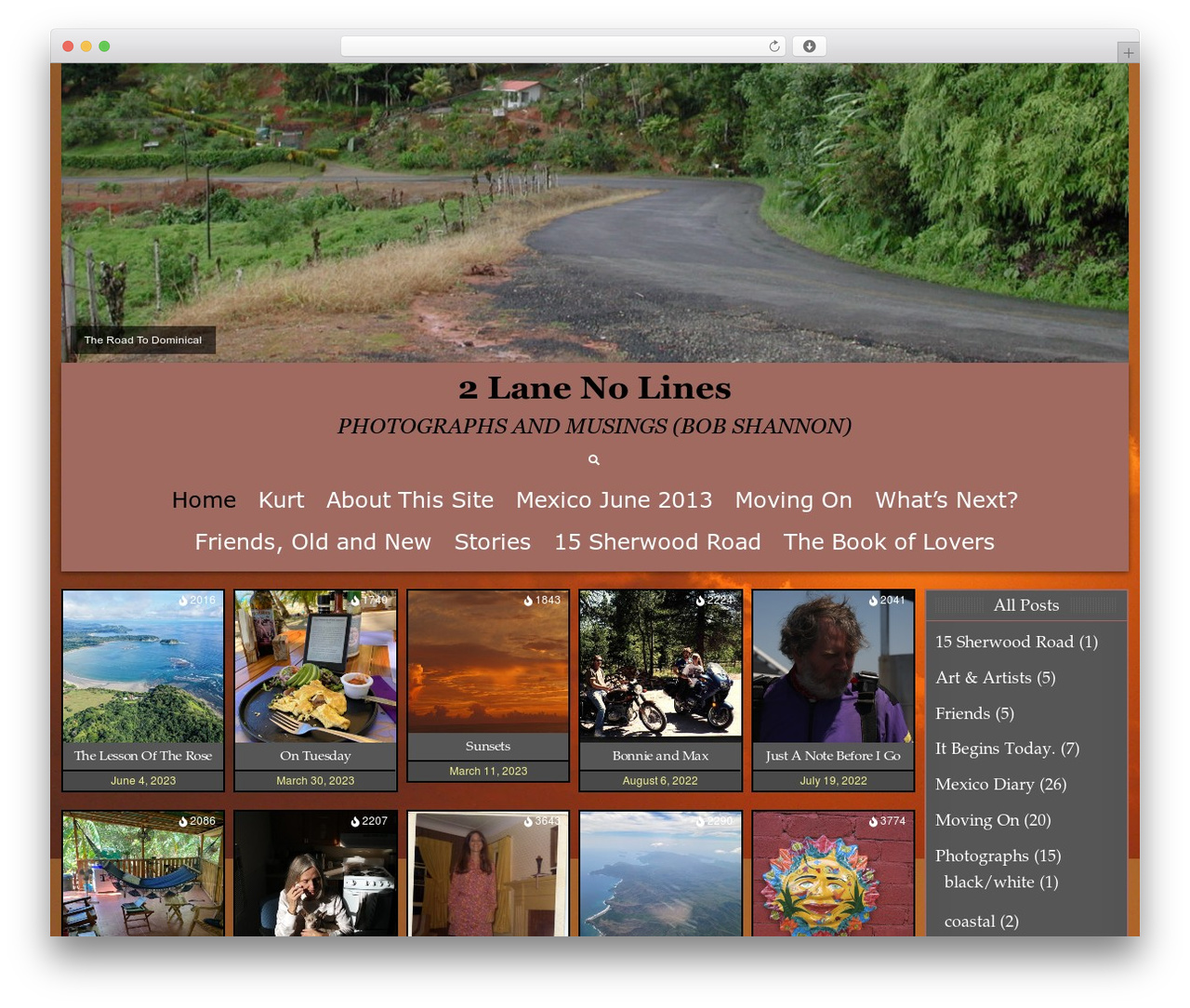 Theme WordPress GridView PRO - 2lanenolines.com