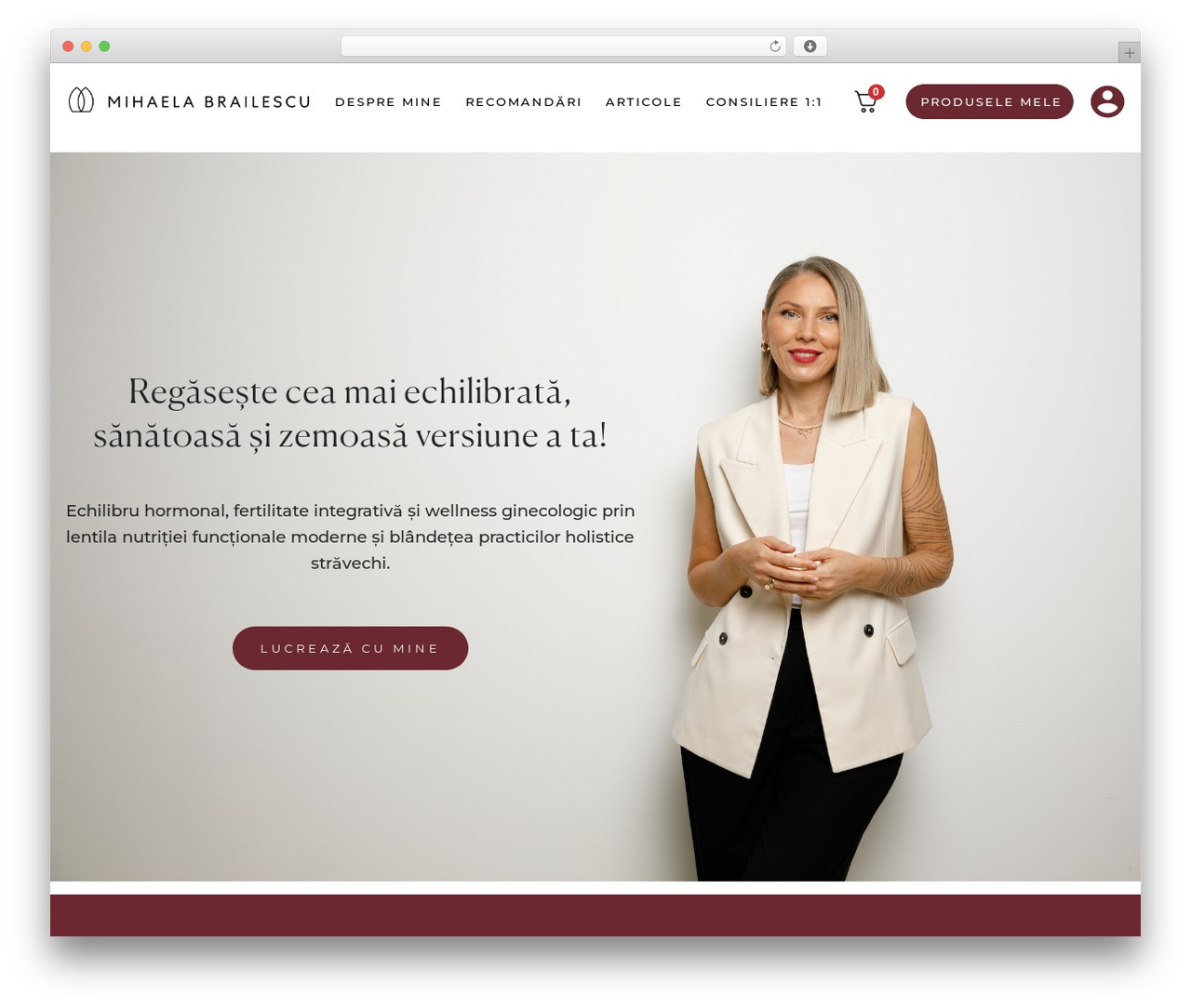 Thrive Theme Builder WordPress theme - www.mihaelabrailescu.ro