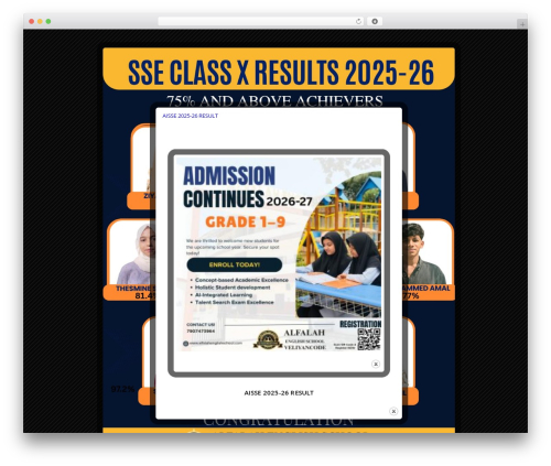 university | Shared by themes24x7.com WordPress theme design - alfalahenglishschool.com
