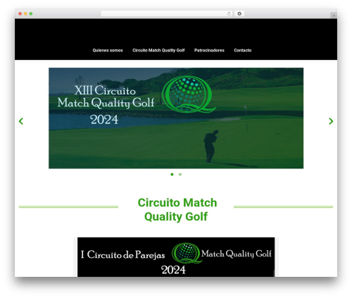 WordPress theme The7 - matchqualitygolf.com