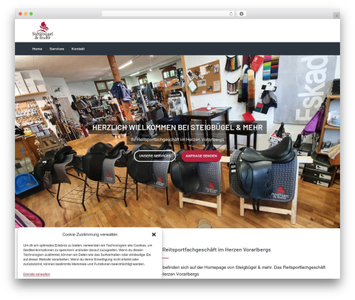 WordPress website theme dev - steigbuegel.at